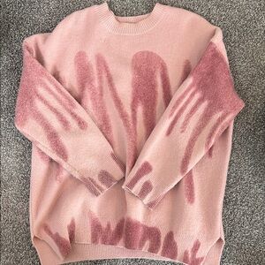 Altard state Pink Patterned Women's Sweater